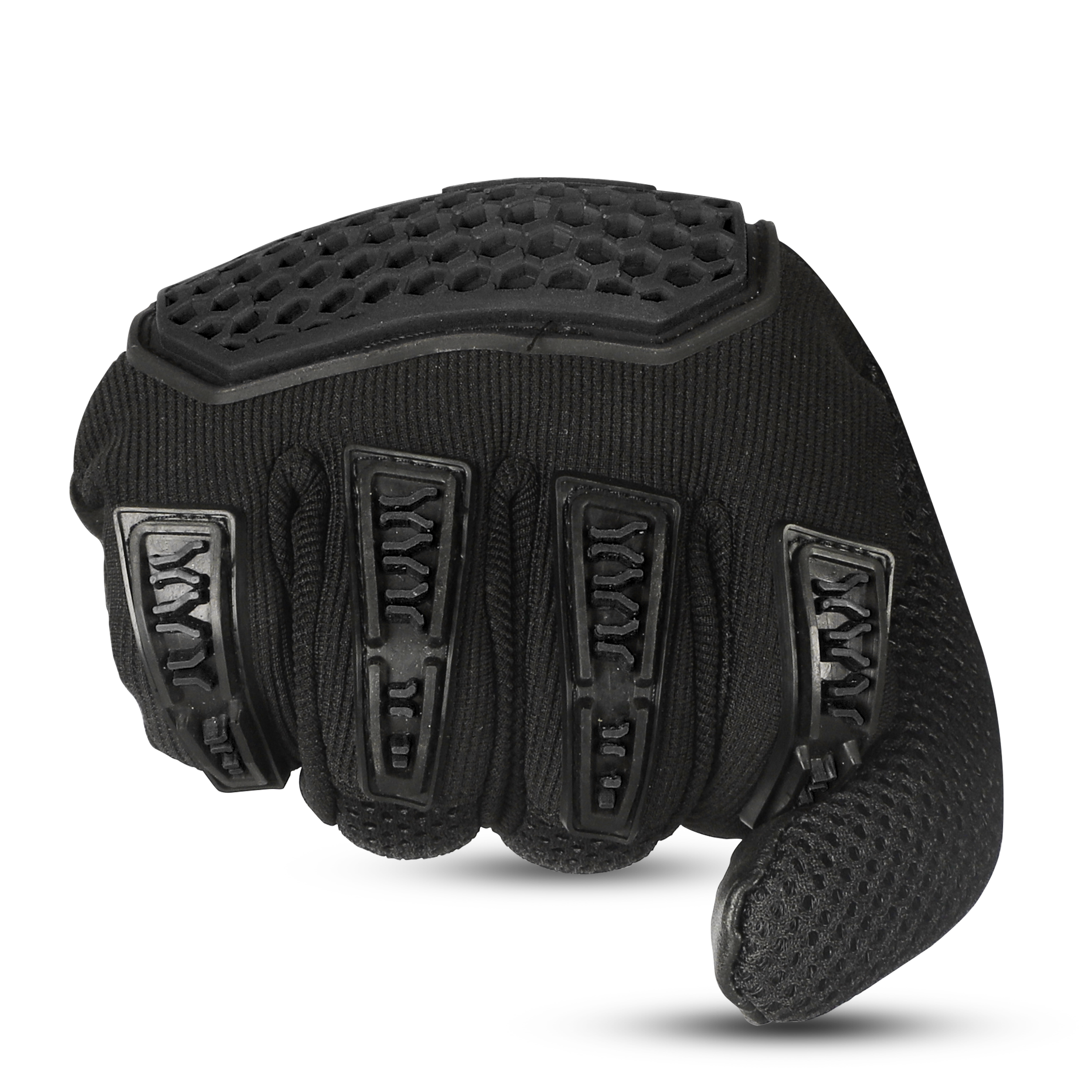 Steelbird Rider-Pro Full Finger Gloves- Black